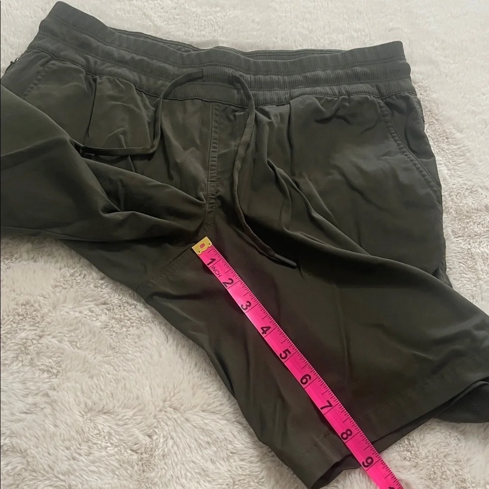 The North Face womens Dark Green Athletic Shorts
